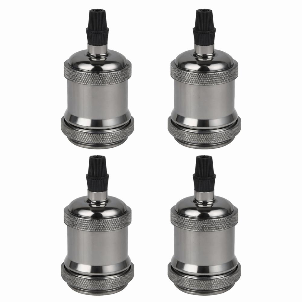 4PCS Pearl Black Lamp Holder E27 Bulb Socket Practical Pendant Bulb Socket Pendant Light
4PCS Pearl Black Lamp Holder E27 Bulb Socket Practical Pendant Bulb Socket Pendant Light
