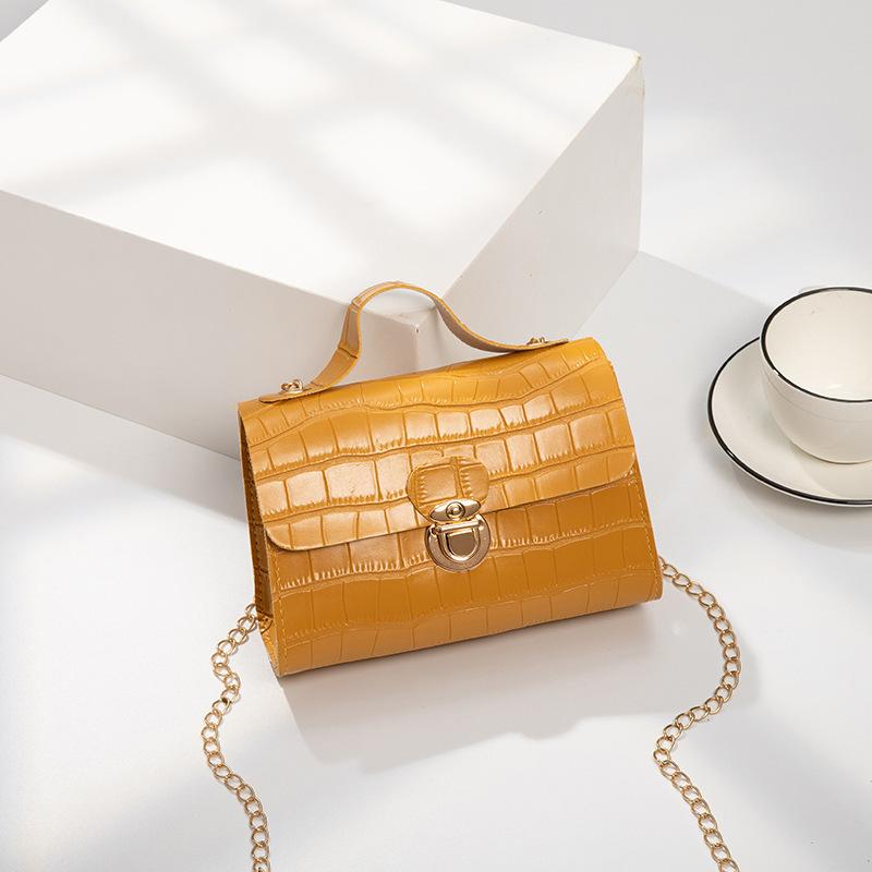 Guangzhou bag autumn new stone pattern small square bag fashion casual shoulder crossbody handbag жёлтый
Guangzhou bag autumn new stone pattern small square bag fashion casual shoulder crossbody handbag жёлтый