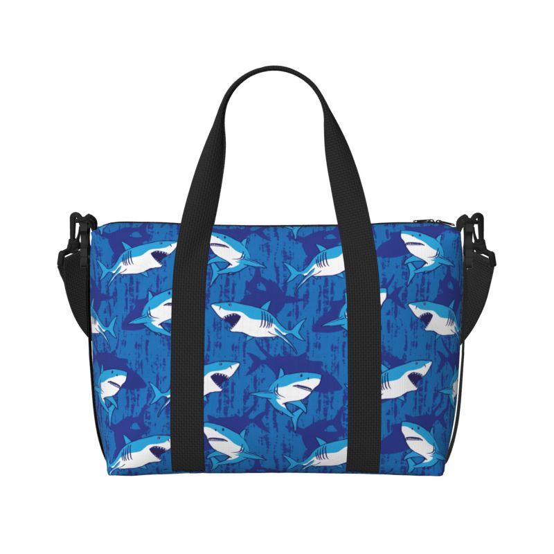 Cute Cartoon Sharks Pattern Travel Duffel Bag Unisex Multipurpose Workout Luggage Bags Lightweight Waterproof Portable Handbag
Cute Cartoon Sharks Pattern Travel Duffel Bag Unisex Multipurpose Workout Luggage Bags Lightweight Waterproof Portable Handbag
