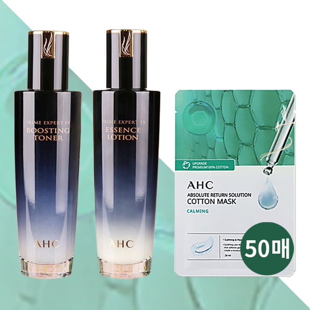 AHC Prime Expert EX Boosting 2 типа тоника + лосьон + Absolute Return Solution маска из чистого хлопка успокаивающая 50 листов
AHC Prime Expert EX Boosting 2 типа тоника + лосьон + Absolute Return Solution маска из чистого хлопка успокаивающая 50 листов