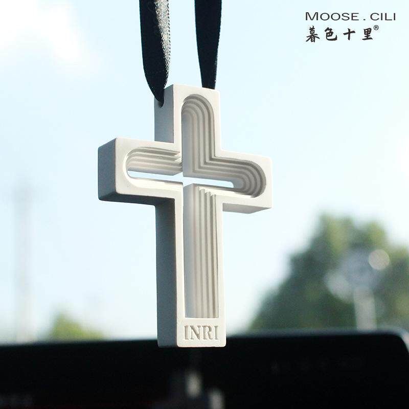 Original Diffuser Stone Cross-Shaped Handmade Car Fragrance Pendant Men s Perfume New Car Interior Rearview Mirror Hanging Ornament White Hollow Cross (Free 10ml Essential Oil)
Original Diffuser Stone Cross-Shaped Handmade Car Fragrance Pendant Men s Perfume New Car Interior Rearview Mirror Hanging Ornament White Hollow Cross (Free 10ml Essential Oil)