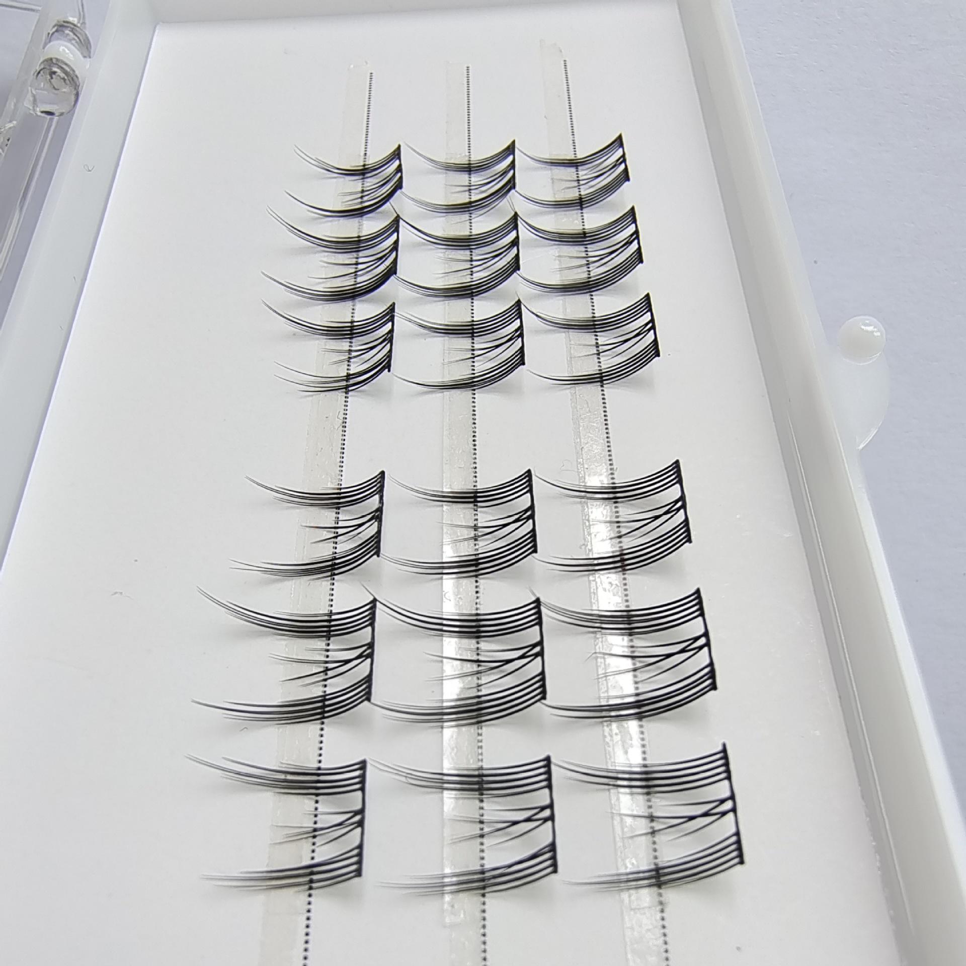 Segmented 008 Single Cluster Eyelashes - Makeup Single Strand Eyelashes for Cross-Border Use 12 mm
Segmented 008 Single Cluster Eyelashes - Makeup Single Strand Eyelashes for Cross-Border Use 12 mm