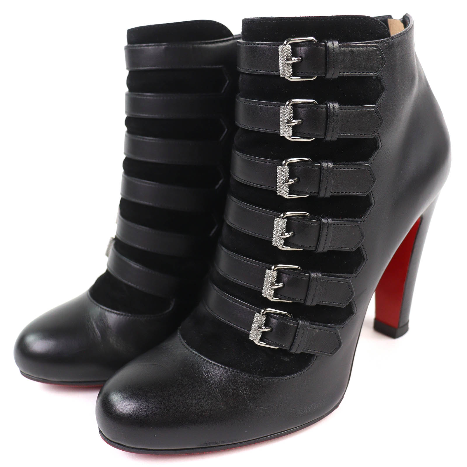 Great Christian Louboutin Ankle boots ATTROUPEE 100 CALF/VEAU VELOURS/CUOIO 38.5 Used
Great Christian Louboutin Ankle boots ATTROUPEE 100 CALF/VEAU VELOURS/CUOIO 38.5 Used