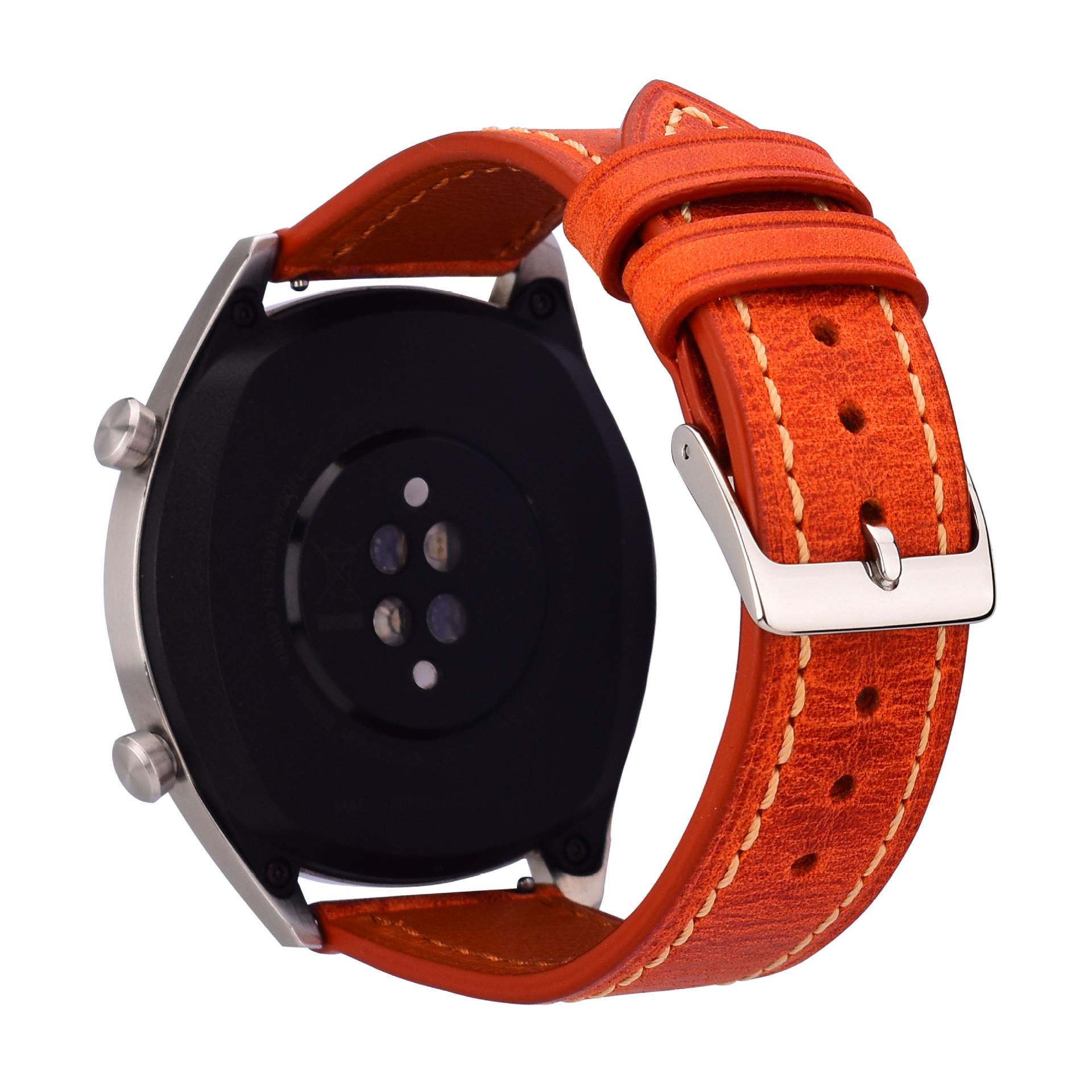 Applicable To Huawei Watch Gt3 Leather Strap, Men S Guochao Leather Non-Original Accessories Plain Weave Leather Strap 20mm
Applicable To Huawei Watch Gt3 Leather Strap, Men S Guochao Leather Non-Original Accessories Plain Weave Leather Strap 20mm