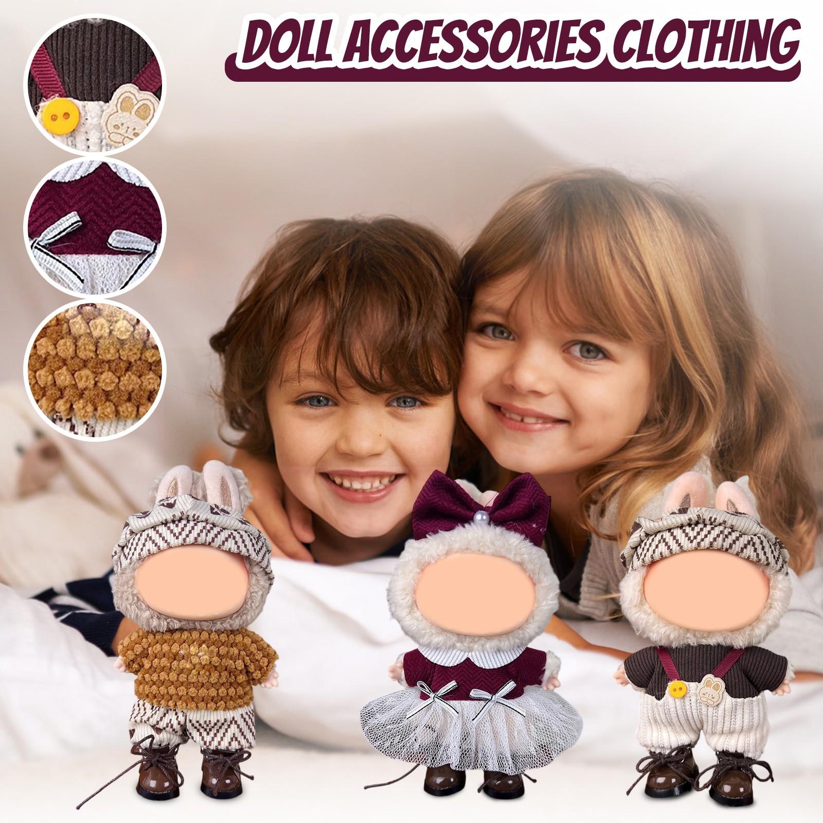 Exclusive Fashion Wardrobe For Plush Dolls | Make Your Little One The Trendsetter! One Size
Exclusive Fashion Wardrobe For Plush Dolls | Make Your Little One The Trendsetter! One Size
