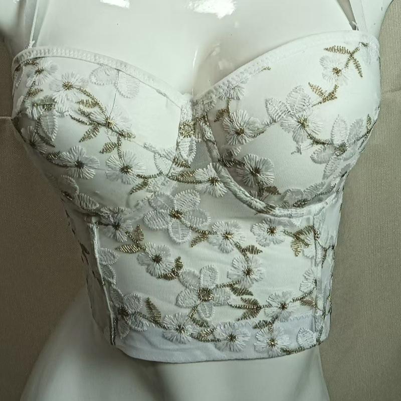 Sexy underwear French fishbone bra embroidered lace underwear big chest small anti-sagging bra set 40 білий
Sexy underwear French fishbone bra embroidered lace underwear big chest small anti-sagging bra set 40 білий