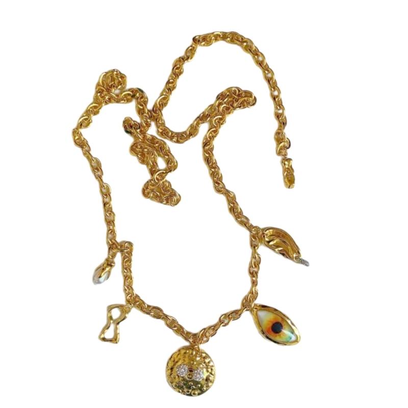 Elegant Waist Jewelry Decors With Devil Eye Charm Pendant Adjustable Metal Body Chain Hip Belt For Evening Party Outfit золотой
Elegant Waist Jewelry Decors With Devil Eye Charm Pendant Adjustable Metal Body Chain Hip Belt For Evening Party Outfit золотой