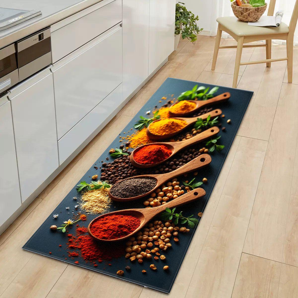 Kitchen Seasoning Floor Mat Anti-Slip Oil Absorbing Waterproof Durable for Kitchen Bathroom Shower Home Decor 50x160cm 20x63inch
Kitchen Seasoning Floor Mat Anti-Slip Oil Absorbing Waterproof Durable for Kitchen Bathroom Shower Home Decor 50x160cm 20x63inch