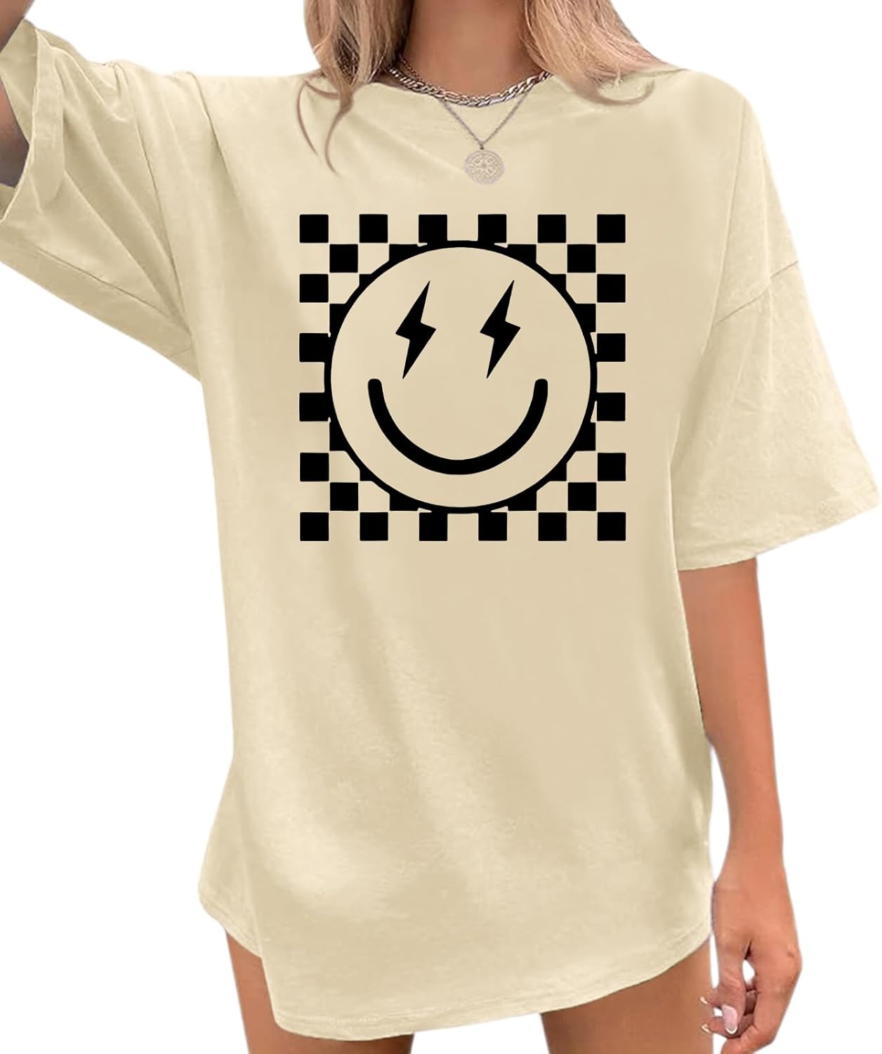 Oversized Graphic Tshirts for Women Loose Fit T Shirt Womens Casual Cute Tshirt Printed Tees Trendy Summer Tops 5XL різнокольоровий
Oversized Graphic Tshirts for Women Loose Fit T Shirt Womens Casual Cute Tshirt Printed Tees Trendy Summer Tops 5XL різнокольоровий