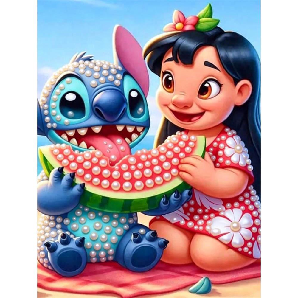 Disney Pearl Painting Stitch and Lilo Pearl Watermelon Beach Creative Art 5D Exquisite Landscape Sparkling Craft Home Wall Decoration DIY HandmadeGift 35x45cm
Disney Pearl Painting Stitch and Lilo Pearl Watermelon Beach Creative Art 5D Exquisite Landscape Sparkling Craft Home Wall Decoration DIY HandmadeGift 35x45cm