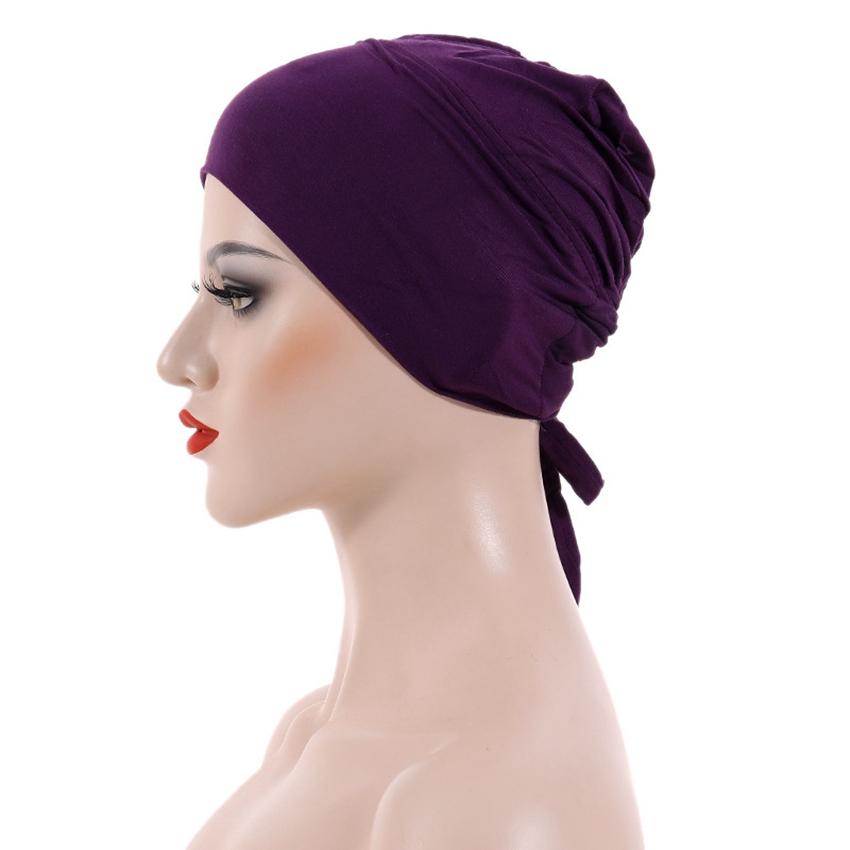 New fashion modal mercerized cotton elastic tie bottom cap adjustable headband hood Muslim hat One Size темно-коричневого
New fashion modal mercerized cotton elastic tie bottom cap adjustable headband hood Muslim hat One Size темно-коричневого