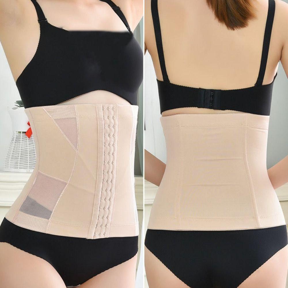 Thin Corset Belt Postpartum Waist Trainer Shapewear Simple Girdle Body Shaper Female M чорний
Thin Corset Belt Postpartum Waist Trainer Shapewear Simple Girdle Body Shaper Female M чорний