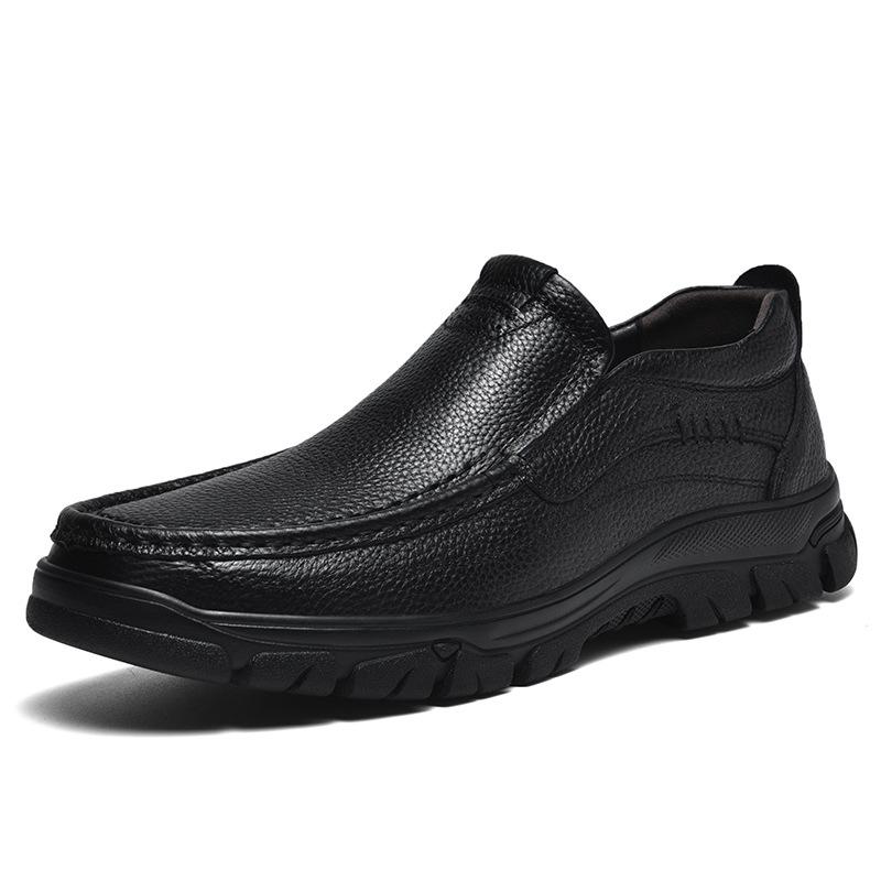 Новые мужские черные деловые кожаные туфли, туфли на платформе, мужская обувь большого размера, уличная повседневная обувь для альпинизма 46
Новые мужские черные деловые кожаные туфли, туфли на платформе, мужская обувь большого размера, уличная повседневная обувь для альпинизма 46