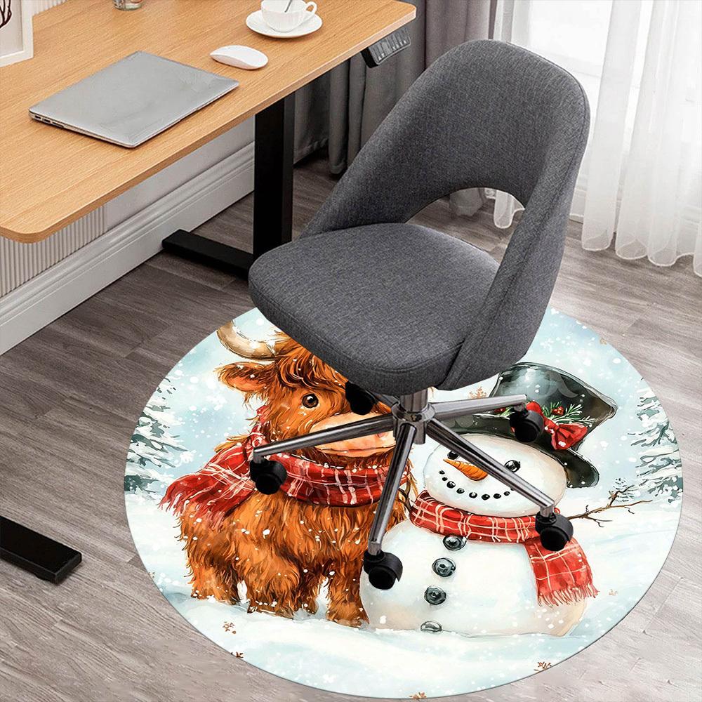 1PC cow snowman Office Round Area Rug, Under Office Chairs Bedroom Living Room Home Decor, Carpet for Office -1110130 80cm by 80cm
1PC cow snowman Office Round Area Rug, Under Office Chairs Bedroom Living Room Home Decor, Carpet for Office -1110130 80cm by 80cm