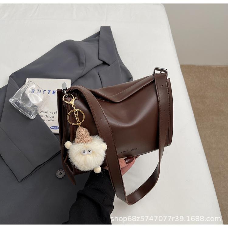 High-end texture contrast color single shoulder armpit bag women s 2025 new fashion commuter crossbody bag pillow bag темно-коричневого кольору
High-end texture contrast color single shoulder armpit bag women s 2025 new fashion commuter crossbody bag pillow bag темно-коричневого кольору