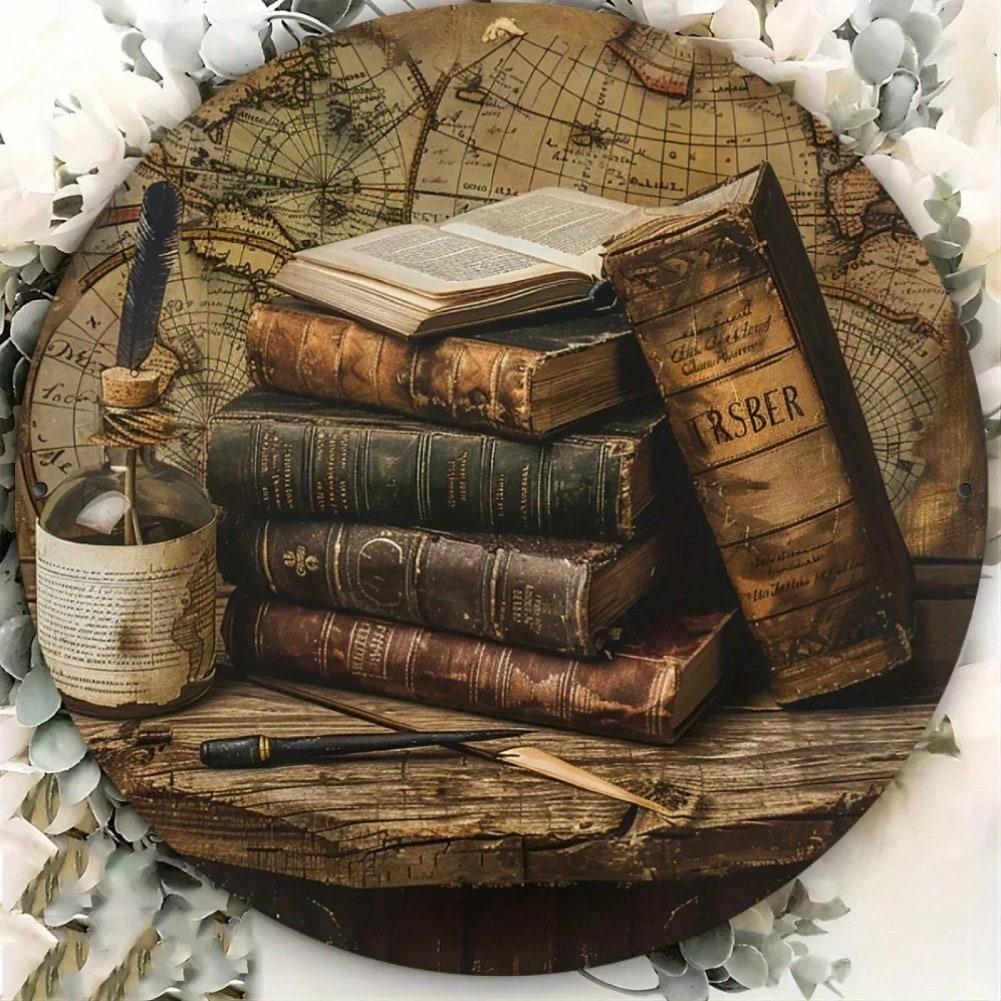 Винтажная алюминиевая книжная табличка Декор домашней библиотеки Настенное искусство для кофейни Праздничный подарок 20x20 разноцветный
Винтажная алюминиевая книжная табличка Декор домашней библиотеки Настенное искусство для кофейни Праздничный подарок 20x20 разноцветный