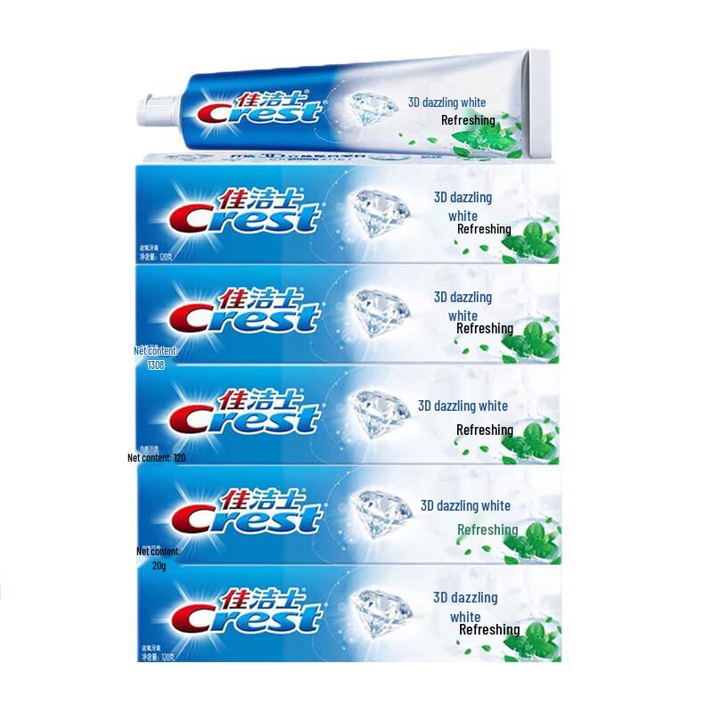 Crest 3D White Whitening Toothpaste Multi-Pack
Crest 3D White Whitening Toothpaste Multi-Pack