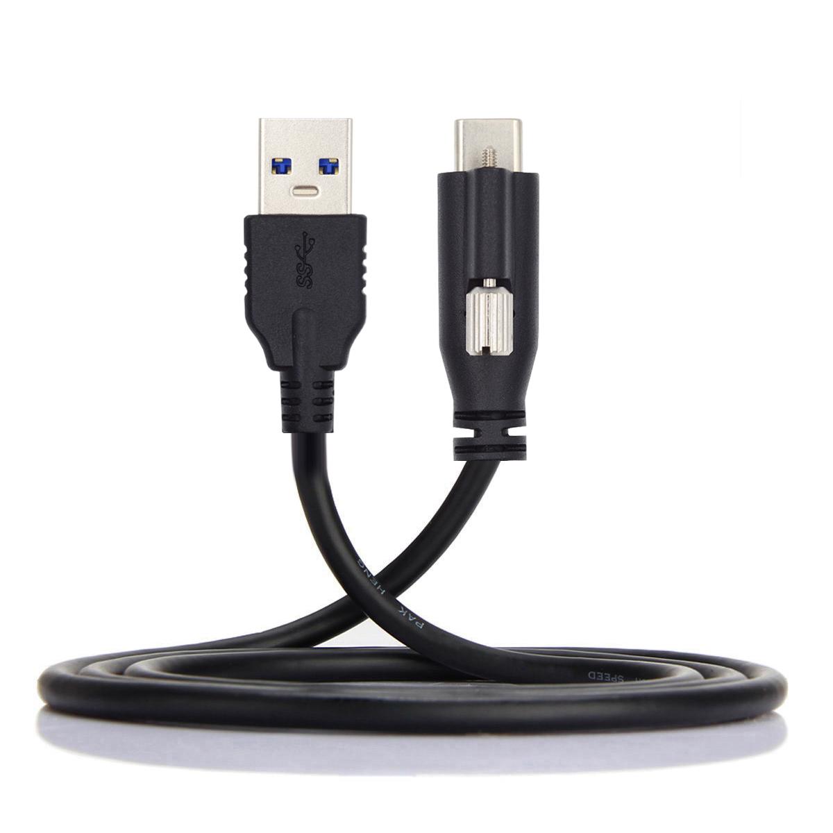 UC-045-2.0M 2m USB-A 3.0 Male to Type-C 3.1 Single Screw Locking Cable Data Cord (without Chip,M2 Screw) As Shown A
UC-045-2.0M 2m USB-A 3.0 Male to Type-C 3.1 Single Screw Locking Cable Data Cord (without Chip,M2 Screw) As Shown A