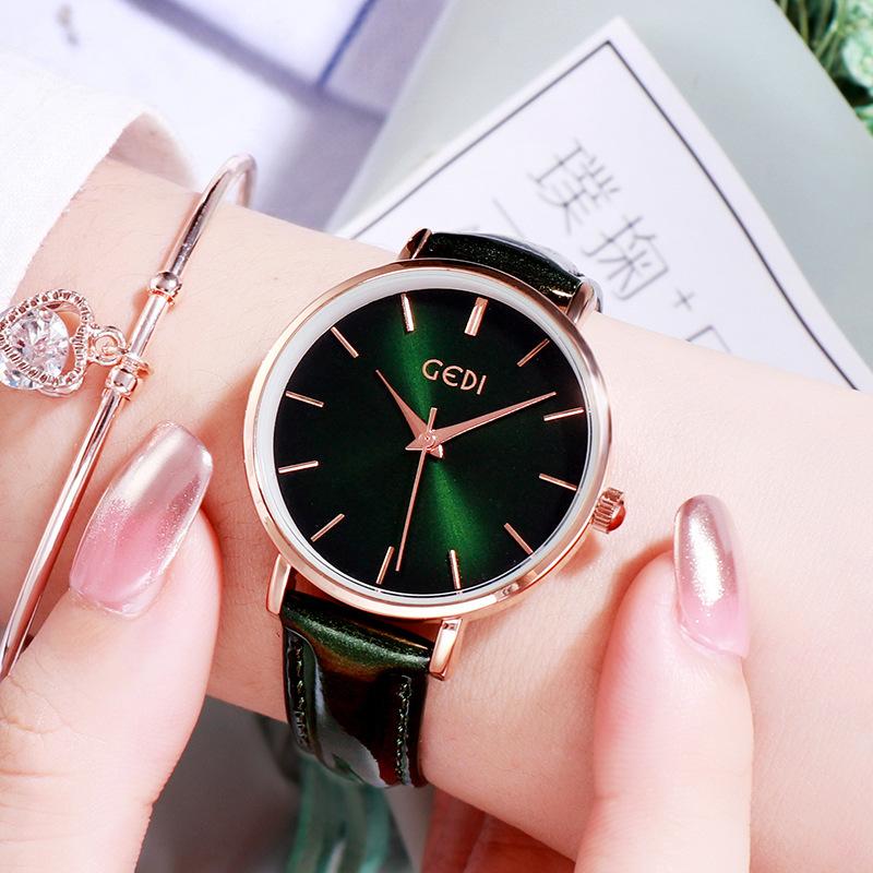 Fashion Trend Ladies Watch Sweet And Fresh Belt Temperament Women S Wrist Watch ліс зелений колір
Fashion Trend Ladies Watch Sweet And Fresh Belt Temperament Women S Wrist Watch ліс зелений колір