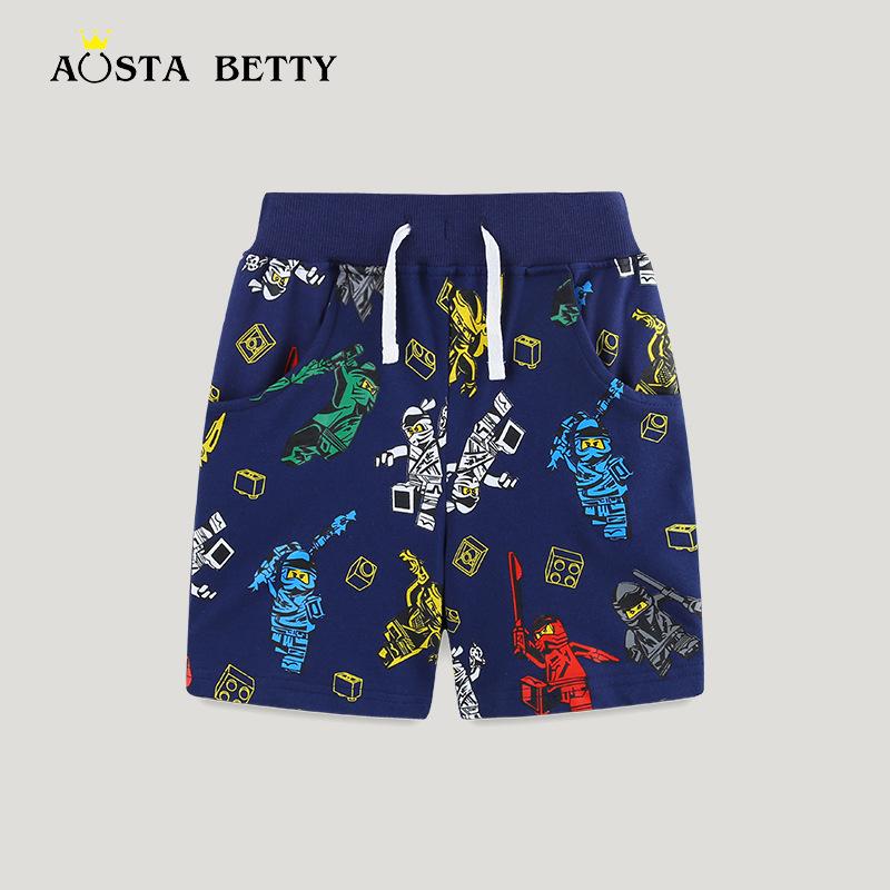 European & American Style Boys Cartoon Print Knit Shorts, Summer Collection 3Y (100 cm)
European & American Style Boys Cartoon Print Knit Shorts, Summer Collection 3Y (100 cm)