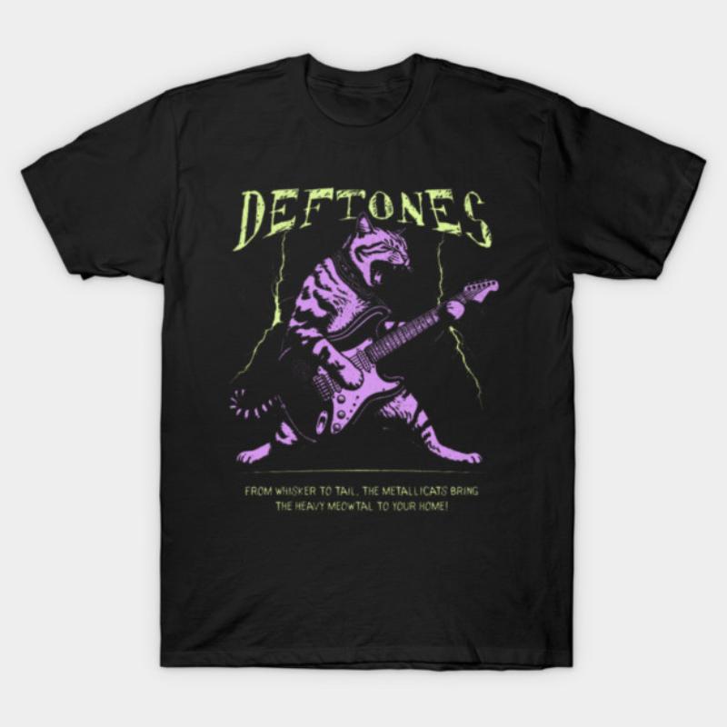 Deftones Cat T-Shirt New Spring/Summer Arrivals Regular Fit Casual Streetwear Graphic Y2K 5XL різнокольоровий
Deftones Cat T-Shirt New Spring/Summer Arrivals Regular Fit Casual Streetwear Graphic Y2K 5XL різнокольоровий