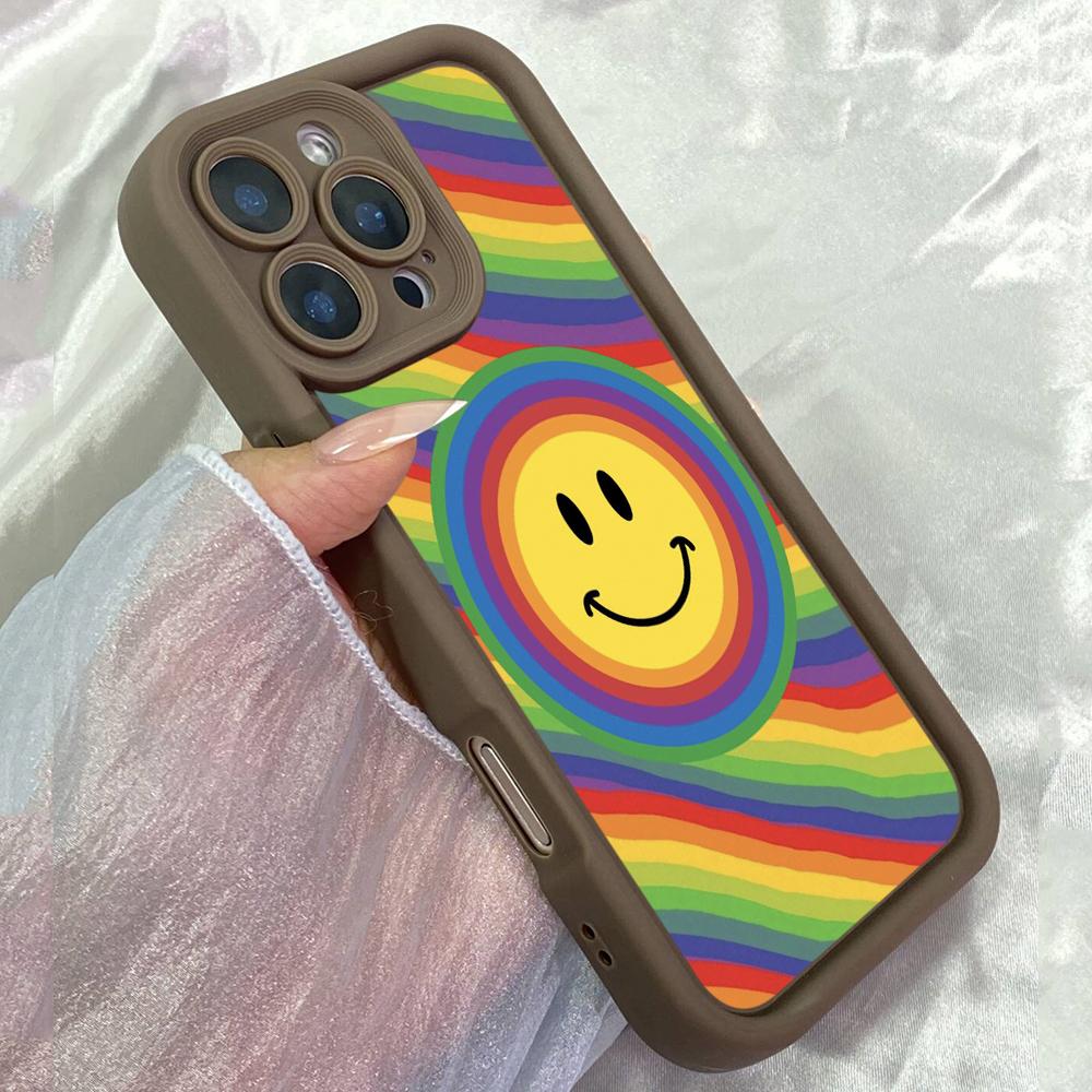 JT447 Rainbow Smiley Face for iPhone 17 16 15 14 13 Pro Max Samsung S26 S25 Ultra A17 A07 A56 A16 A15 A14 A13 Xiaomi 15T Redmi 15c 14C 13C Soft Case Redmi 15C 4G/5G(171.6)
JT447 Rainbow Smiley Face for iPhone 17 16 15 14 13 Pro Max Samsung S26 S25 Ultra A17 A07 A56 A16 A15 A14 A13 Xiaomi 15T Redmi 15c 14C 13C Soft Case Redmi 15C 4G/5G(171.6)