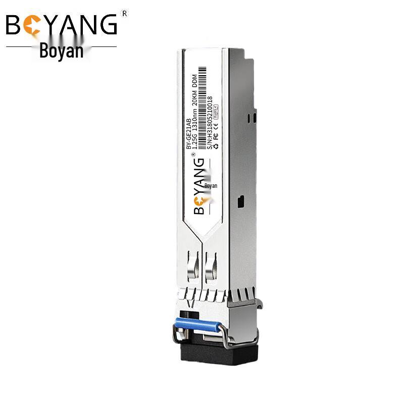 Boyang BY-GE21AB 1.25G Single-Mode Optical Module
Boyang BY-GE21AB 1.25G Single-Mode Optical Module