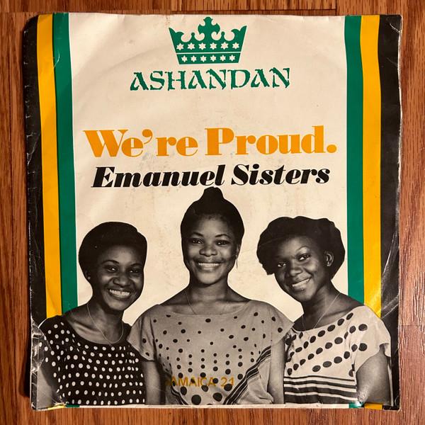 7inch Record EMANUEL SISTERS We Are Proud NONE Ashandan Jamaica Reggae Ska Dub Used
7inch Record EMANUEL SISTERS We Are Proud NONE Ashandan Jamaica Reggae Ska Dub Used