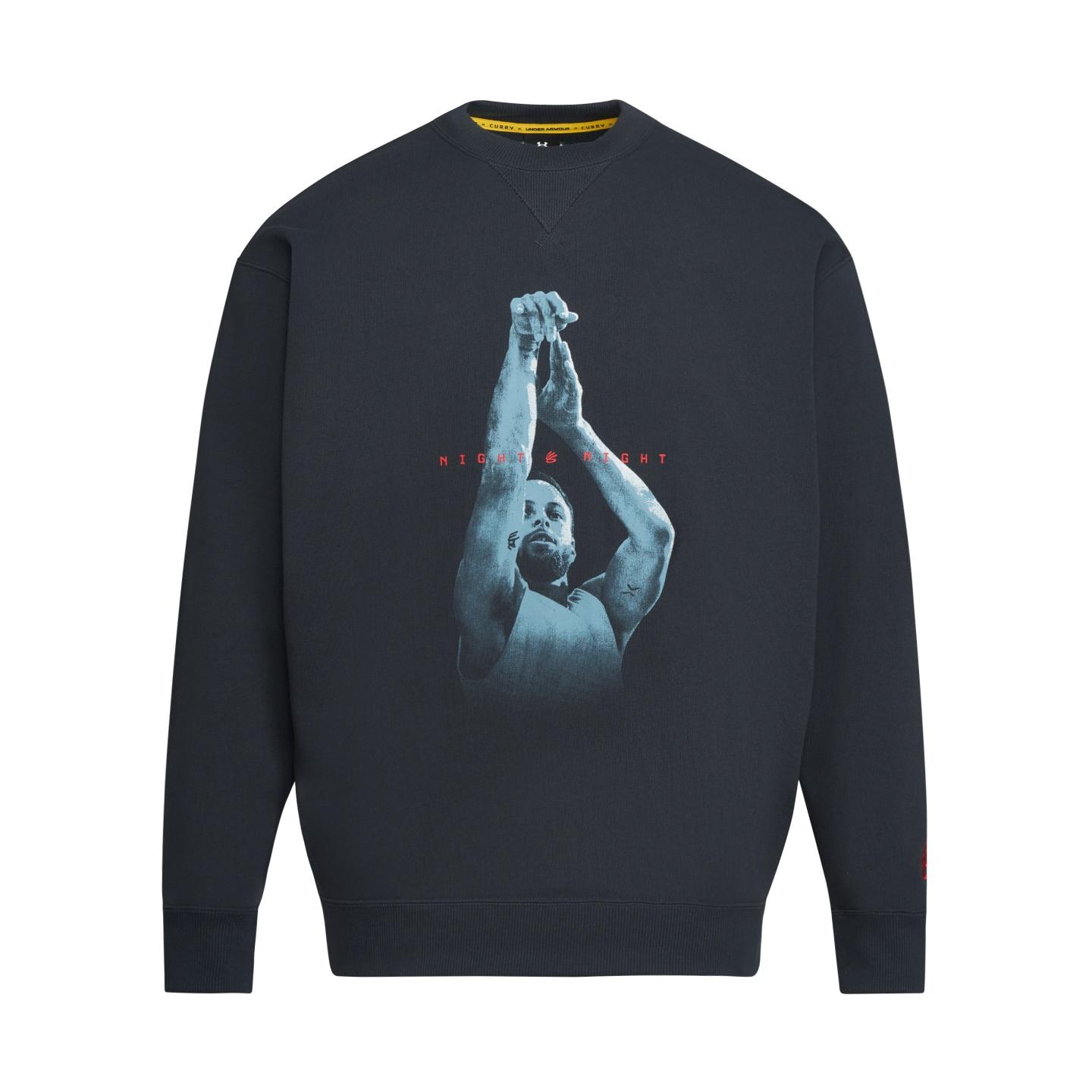 Under Armour Curry Night Night Crew Neck Basketball Sweatshirt Soft Comfortable Ribbed Design Casual Men sweatshirt 6014293-016 XXL
Under Armour Curry Night Night Crew Neck Basketball Sweatshirt Soft Comfortable Ribbed Design Casual Men sweatshirt 6014293-016 XXL