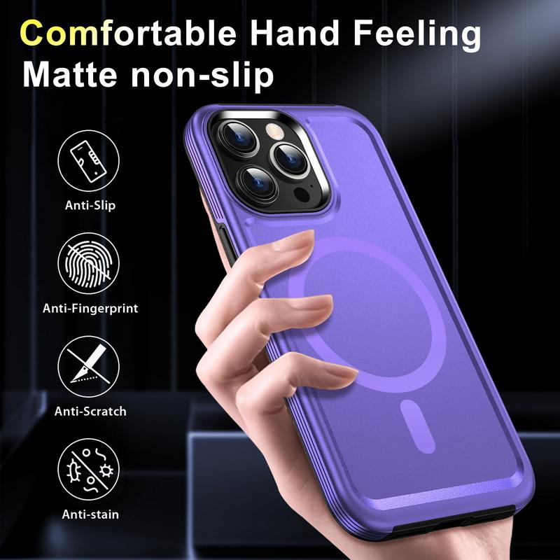 Роскошный магнитный матовый чехол для телефона iPhone 15 14 Pro Max 13 12 11, противоударный, мягкий внутренний корпус, жесткий внешний чехол для Magsafe
Роскошный магнитный матовый чехол для телефона iPhone 15 14 Pro Max 13 12 11, противоударный, мягкий внутренний корпус, жесткий внешний чехол для Magsafe