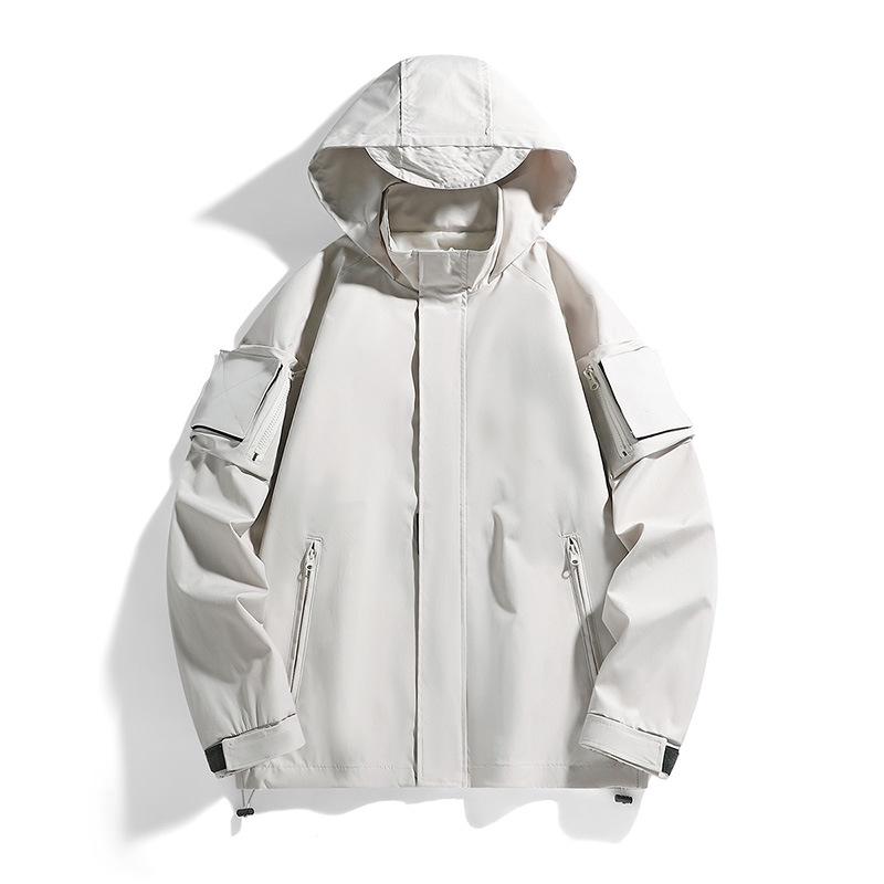 Men s 2025 American Style Hooded Windbreaker: Trendy, Waterproof, Spring/Autumn Outdoor Functional Jacket. XL
Men s 2025 American Style Hooded Windbreaker: Trendy, Waterproof, Spring/Autumn Outdoor Functional Jacket. XL