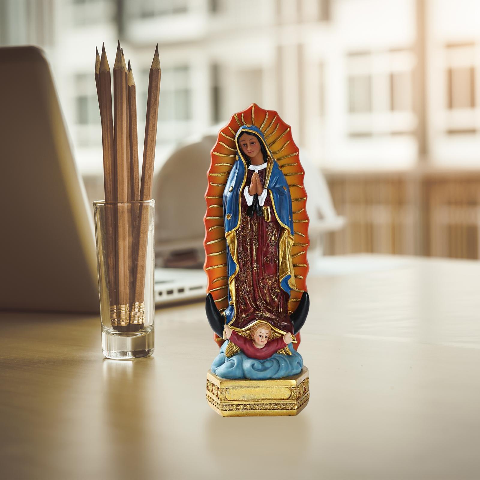 Resin Mexican Virgin Figurine Desktop Ornament European Our Lady Statue Handicrafts Christmas Gift Home Decor for Office Study China Mainland
Resin Mexican Virgin Figurine Desktop Ornament European Our Lady Statue Handicrafts Christmas Gift Home Decor for Office Study China Mainland