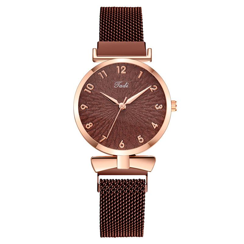 Sunflower Butterfly Gold Tone Quartz Watch For Women With 24h Indicator And Magnetic Clasp коричневий
Sunflower Butterfly Gold Tone Quartz Watch For Women With 24h Indicator And Magnetic Clasp коричневий
