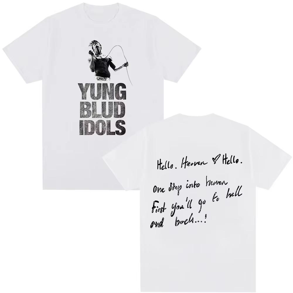 Yungblud IDOLS Тур в поддержку альбома 2025 Футболка Мужская Женская Хип-хоп Футболка с коротким рукавом Повседневная Хлопковая Оверсайз Футболки Рубашка Топ Уличная мода L
Yungblud IDOLS Тур в поддержку альбома 2025 Футболка Мужская Женская Хип-хоп Футболка с коротким рукавом Повседневная Хлопковая Оверсайз Футболки Рубашка Топ Уличная мода L