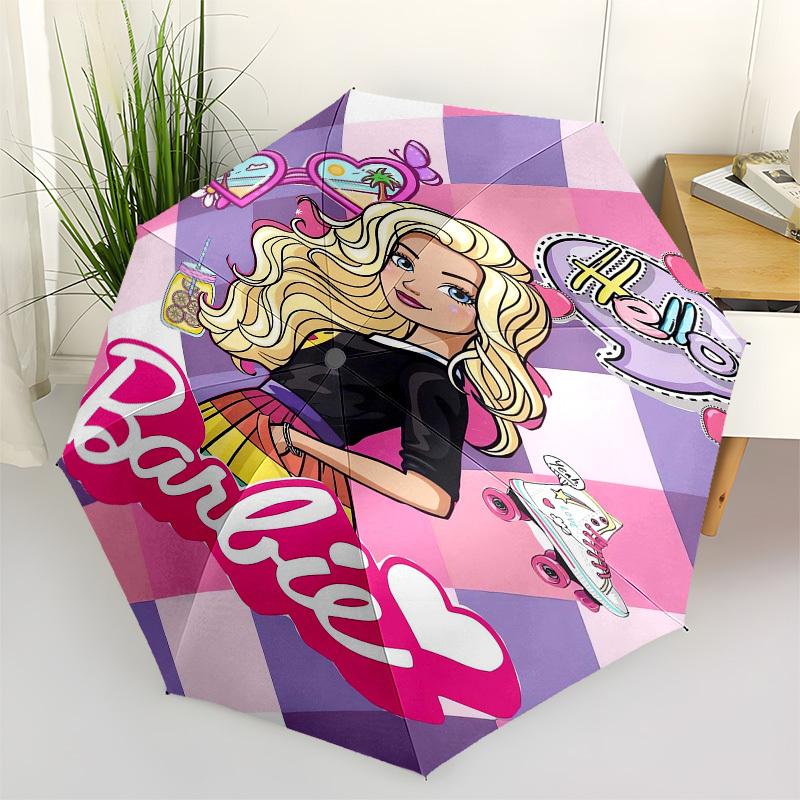 1pc Barbie Fashion Adventure Umbrella with Plastic Handle,Suitable for All Seasons Travel Outdoor Multi-functional UmbrellaDCS115
1pc Barbie Fashion Adventure Umbrella with Plastic Handle,Suitable for All Seasons Travel Outdoor Multi-functional UmbrellaDCS115