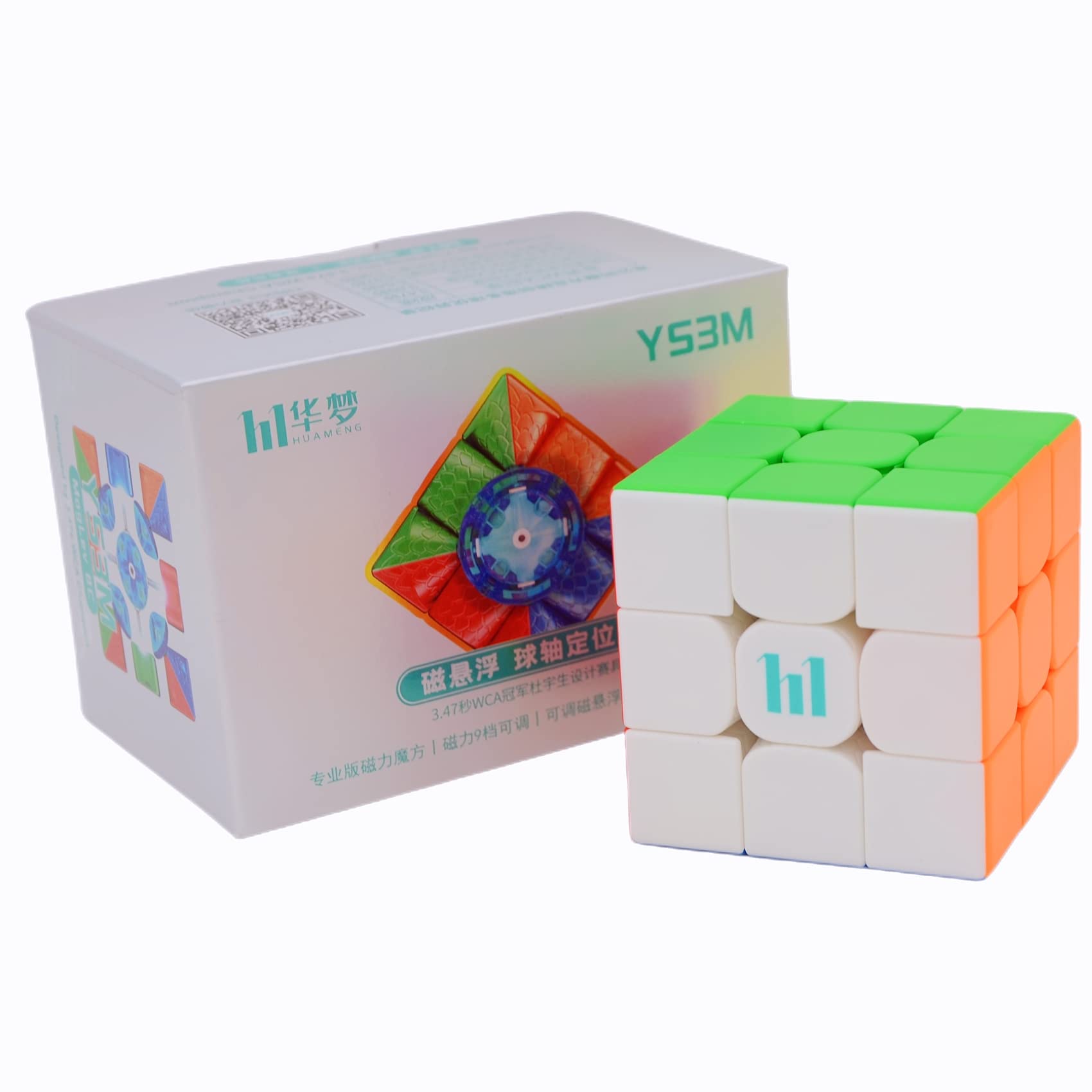 Bucubke Moyu Huameng YS3M Maglev Ball Core 3x3 Magic Cube YS3M Ball Core 3x3x3 2023 Puzzle Magic Cube Huameng Magnetic Floating Ball Core Positioning
Bucubke Moyu Huameng YS3M Maglev Ball Core 3x3 Magic Cube YS3M Ball Core 3x3x3 2023 Puzzle Magic Cube Huameng Magnetic Floating Ball Core Positioning