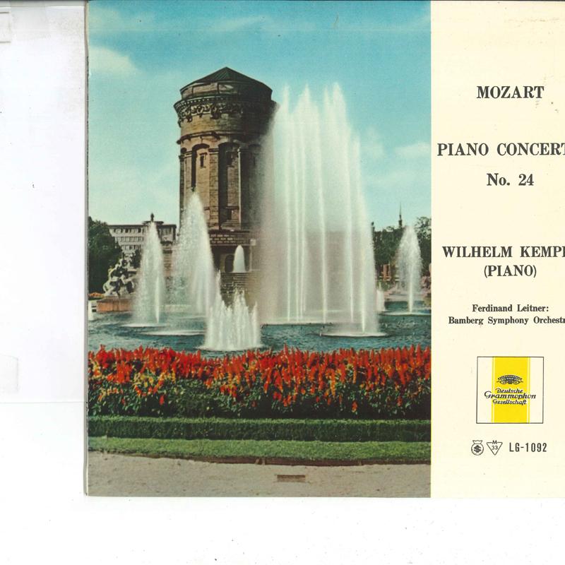 10inch Record MOZART, WILHELM KEMPFF, FERDINAND L - Piano Concerto No.24 LG1092 DEUTSCHE GRAMMO Japan Classical Used
10inch Record MOZART, WILHELM KEMPFF, FERDINAND L - Piano Concerto No.24 LG1092 DEUTSCHE GRAMMO Japan Classical Used