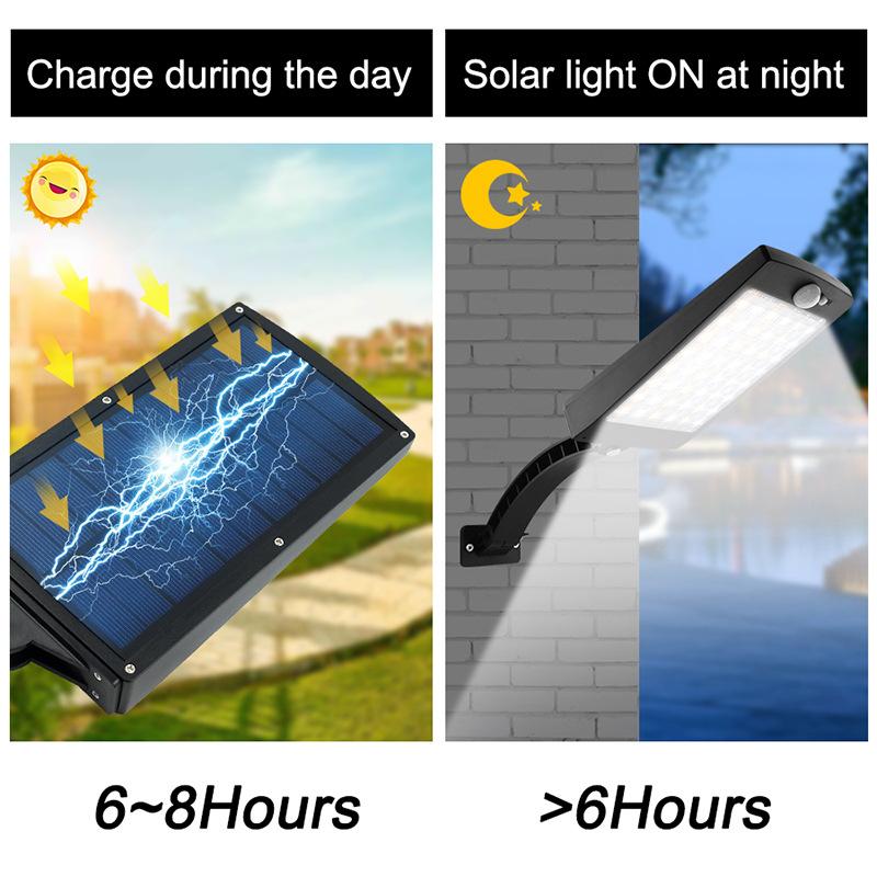 Outdoors 48LED Solar Power Lights Dual Colour White/Warm Remote Control Sensor Building Patio Garden LED Wall Light Garden Decor
Outdoors 48LED Solar Power Lights Dual Colour White/Warm Remote Control Sensor Building Patio Garden LED Wall Light Garden Decor