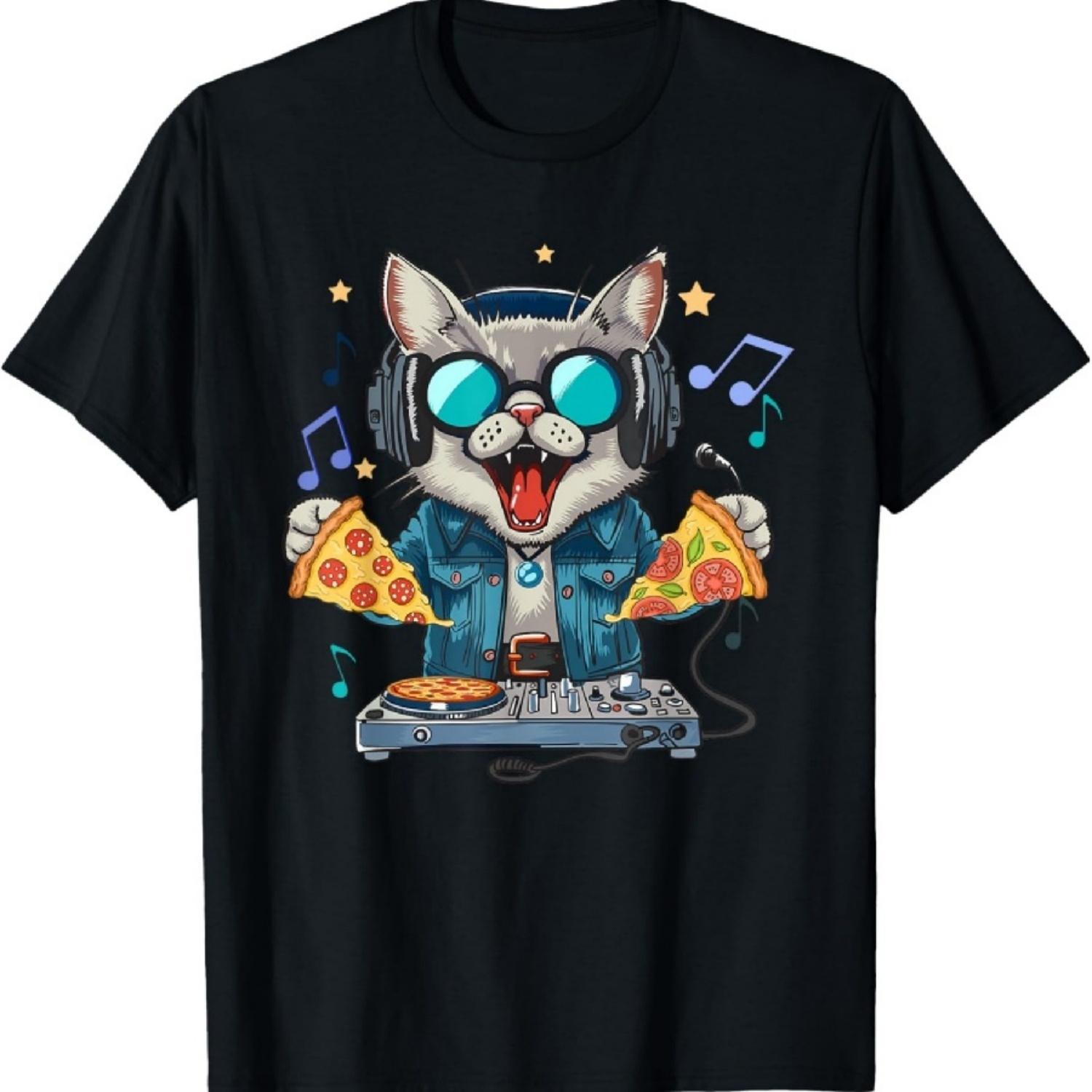 Космічний Кіт Піца Ді-джей - Міжзоряний Котячий Ді-джей Футболка XXXXXL чорний
Космічний Кіт Піца Ді-джей - Міжзоряний Котячий Ді-джей Футболка XXXXXL чорний
