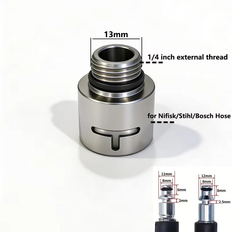 1Pcs External Thread Connect Cleaning Nozzle Tips 1/4 3/8 Inch Pressure Washer Adapter K Series For Karcher/Lavor
1Pcs External Thread Connect Cleaning Nozzle Tips 1/4 3/8 Inch Pressure Washer Adapter K Series For Karcher/Lavor