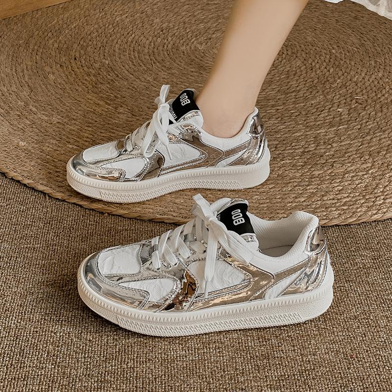 2024 New Fashion Versatile Color Matching Women s Shoes Casual Flat Heels Comfortable Spring and Autumn Lace-up Women s Shoes 34 серебряный
2024 New Fashion Versatile Color Matching Women s Shoes Casual Flat Heels Comfortable Spring and Autumn Lace-up Women s Shoes 34 серебряный