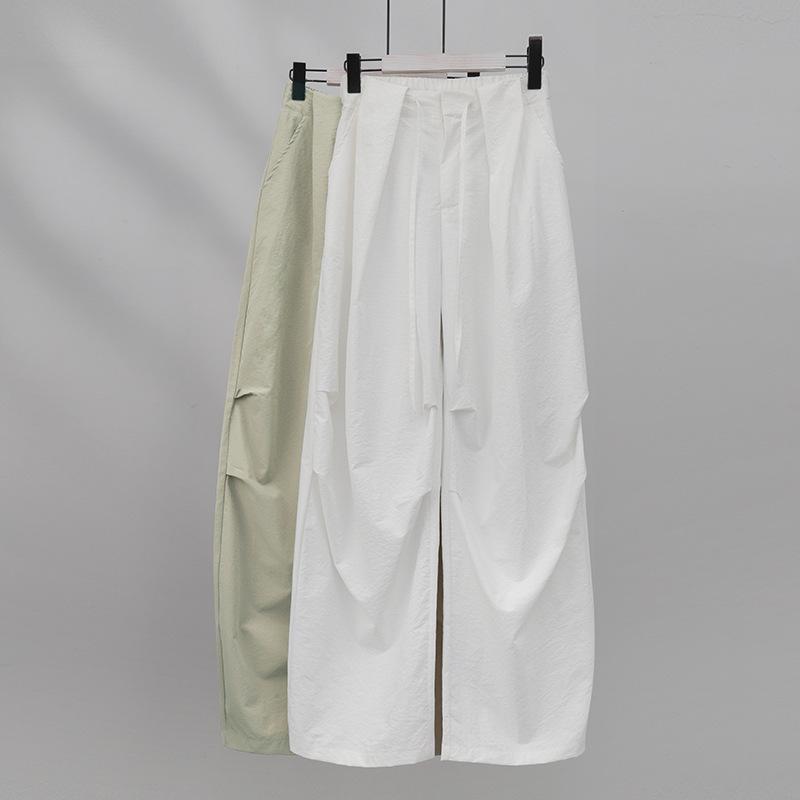 Design-sensual White Casual Pants for Women In Summer New High-waisted Scimitar Wide-leg Pants Draped and Versatile Floor Pants S
Design-sensual White Casual Pants for Women In Summer New High-waisted Scimitar Wide-leg Pants Draped and Versatile Floor Pants S