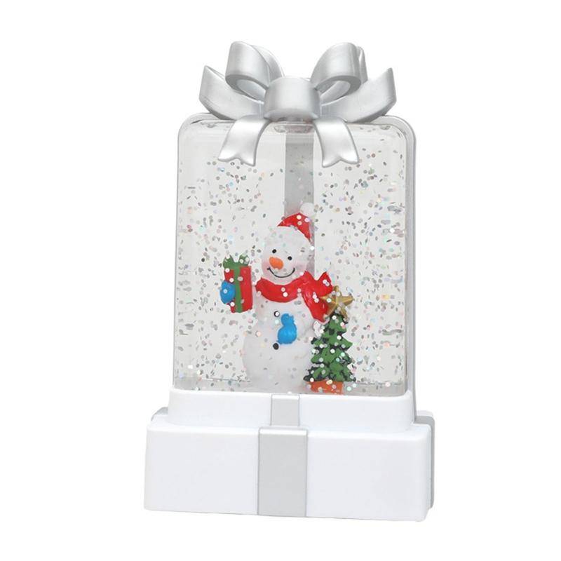 Multifunction Christmas Gift Box Water Injections Sequins Wind Light Ornament for Christmas Lover and Gift Giving Childr
Multifunction Christmas Gift Box Water Injections Sequins Wind Light Ornament for Christmas Lover and Gift Giving Childr