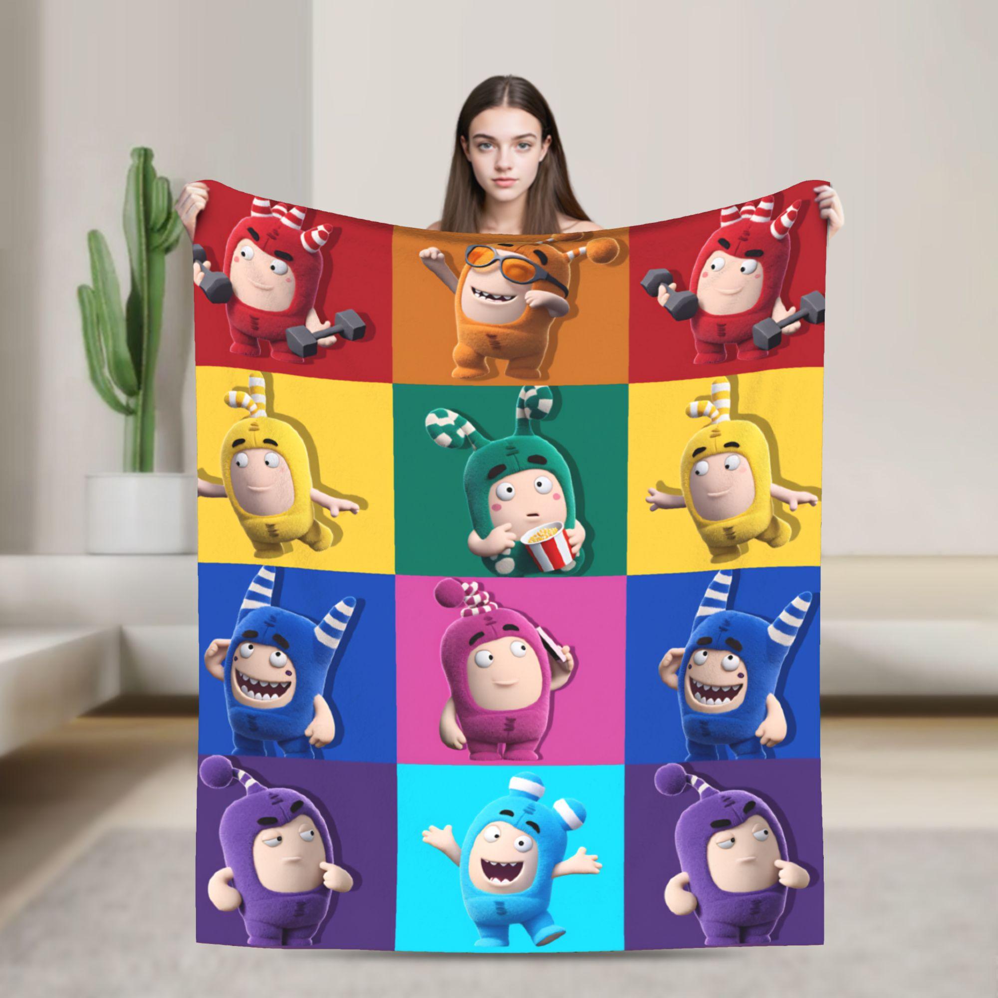 Oddbods Blankets Cute Cartoon Airplane Travel Flannel Throw Blanket For Bedroom Soft Warm Quality Bedspread Gift Idea 75cmx90cm
Oddbods Blankets Cute Cartoon Airplane Travel Flannel Throw Blanket For Bedroom Soft Warm Quality Bedspread Gift Idea 75cmx90cm