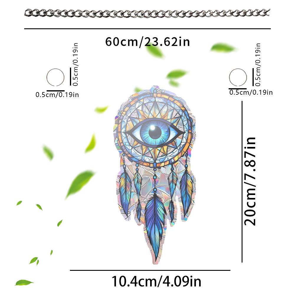 Summer Garden Irregular Colored Acrylic Suncatcher Pendant Acrylic Color Film with Iron Chain
Summer Garden Irregular Colored Acrylic Suncatcher Pendant Acrylic Color Film with Iron Chain