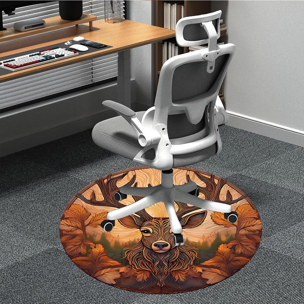 1pc Deer Woodland Print Chair Carpet for Office, Soft, Non-Slip Polyester Mat, Office, Living Room, Bedroom, Durable Polyester yy251207145 80cm by 80cm
1pc Deer Woodland Print Chair Carpet for Office, Soft, Non-Slip Polyester Mat, Office, Living Room, Bedroom, Durable Polyester yy251207145 80cm by 80cm