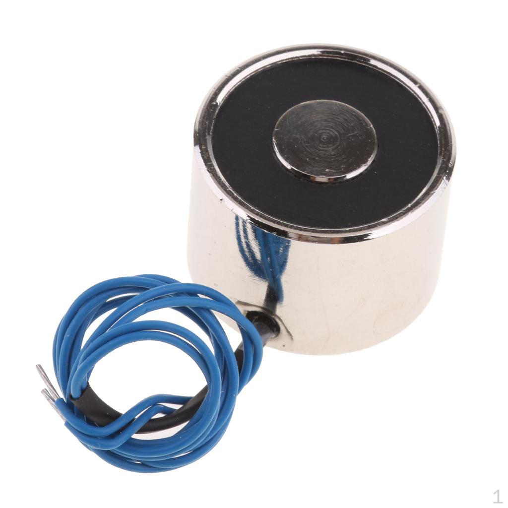 DC Electric Magnet Solenoid Lifting Cylinder Electromagnet Lift Holding, Silver DC 12V 100N
DC Electric Magnet Solenoid Lifting Cylinder Electromagnet Lift Holding, Silver DC 12V 100N
