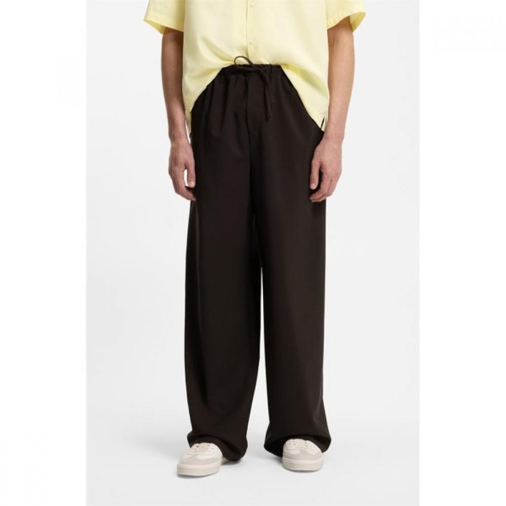 Boss Virgin Wool Drawstring Pants Medium Brown 50563827210 54
Boss Virgin Wool Drawstring Pants Medium Brown 50563827210 54