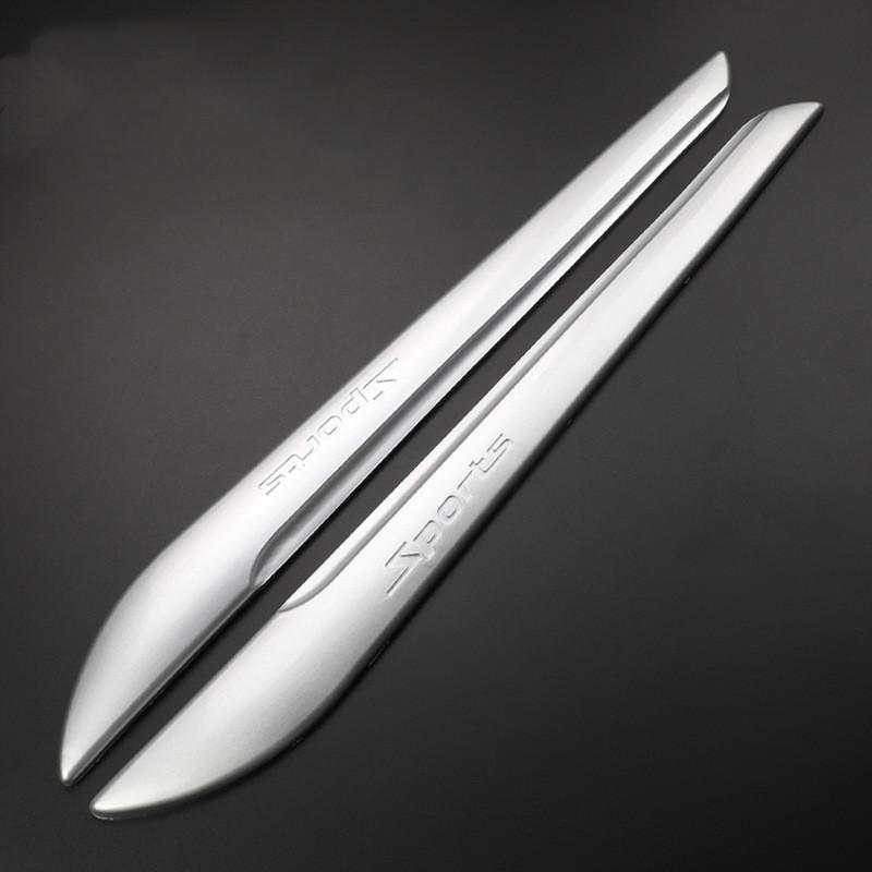 2 шт. Защитные наклейки на передние и задние бамперы для дверей автомобиля, наклейки для защиты от царапин и столкновений, автомобильные аксессуары серебряный
2 шт. Защитные наклейки на передние и задние бамперы для дверей автомобиля, наклейки для защиты от царапин и столкновений, автомобильные аксессуары серебряный