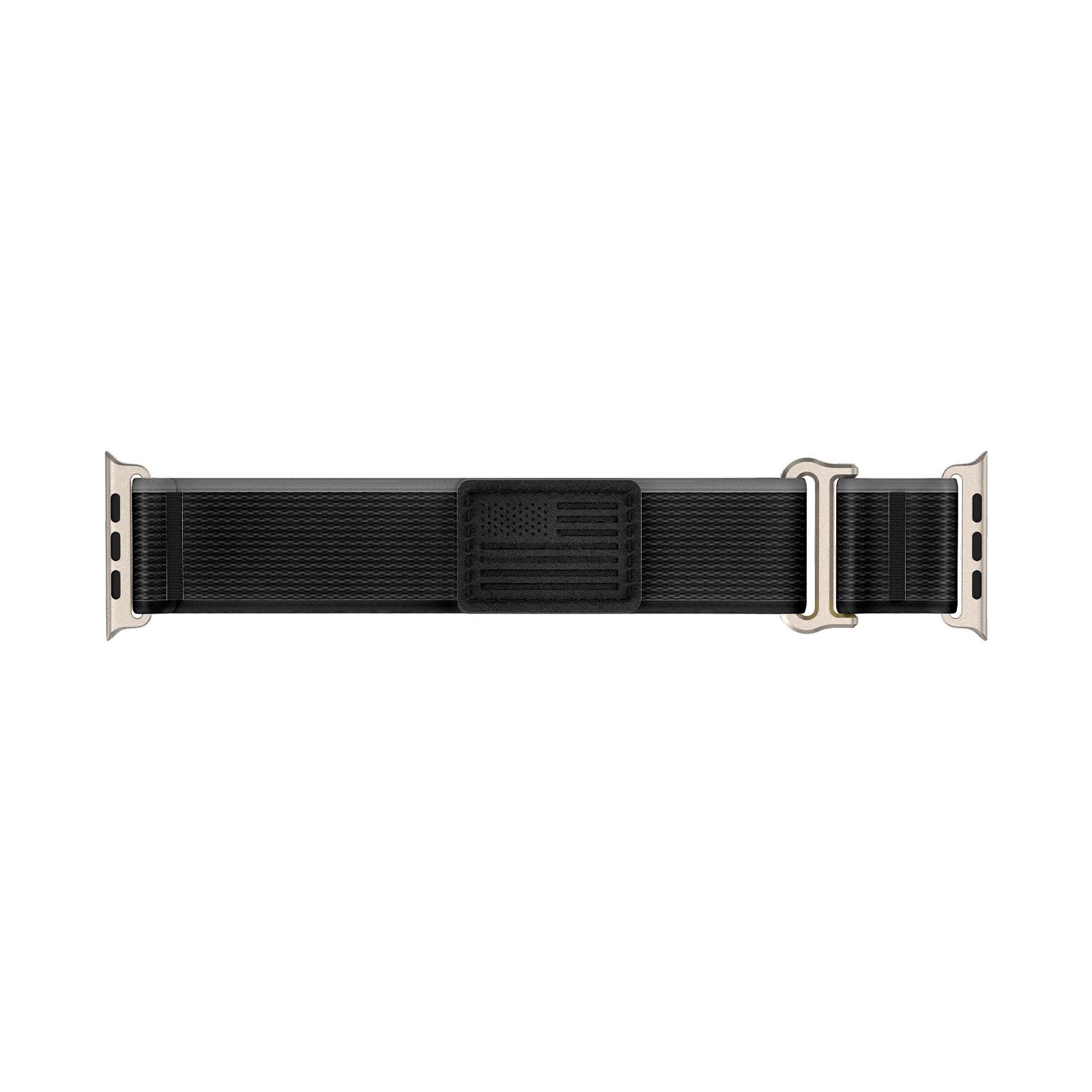 For Apple Watch 10 46mm/Ultra 2/Ultra 49mm/9 8 7 45mm/SE (2023) SE (2022) SE 6 5 4 44mm/3 2 1 42mm Braided Loop Strap,Size: L Black+Grey
For Apple Watch 10 46mm/Ultra 2/Ultra 49mm/9 8 7 45mm/SE (2023) SE (2022) SE 6 5 4 44mm/3 2 1 42mm Braided Loop Strap,Size: L Black+Grey